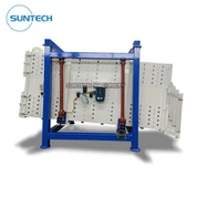 Silica sab rektangilè balanse tamisage machin